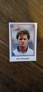 1994 PANINI USA 94 WORLD CUP STICKER ERIC WYNALDA VERSION FROM FRANCE # 25 US