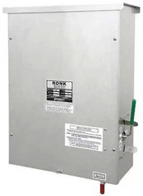 Interruptor de transferencia de seguridad generador doble tiro Ronk Meter-Rite 400 AMP RONK 7416 Foto 1 de 4