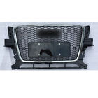 Front Honeycomb Grille Grill Rsq5 Style For Audi Q5 Suv 2009 - 2012 Chrome Frame