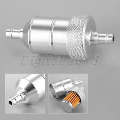 5/16" 8mm Motorcycle Dirt Pit ATV Fuel Gas Oil Petrol Filter Cleaner Connector - Image 1 of 4