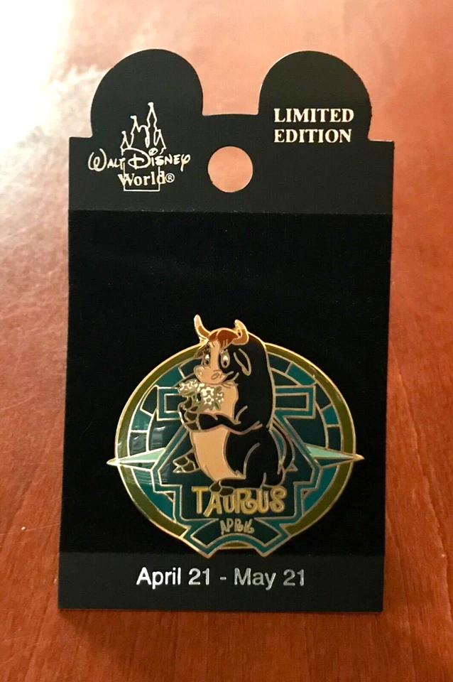 Walt Disney World Zodiac Series 2001 Taurus Ferdinand Bull Pin - Image 1 of 3