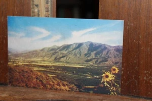 Vintage Postkarte kostenloser US-Versand Ojai Valley Ventura Kalifornien - Bild 1 von 2