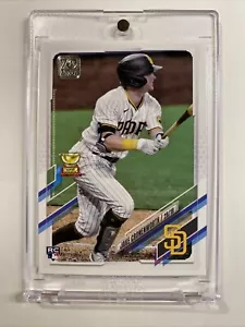 Jake Cronenworth RC 2021 Topps Series 2 San Diego Padres Rookie Card mit Gold Cup - Bild 1 von 9