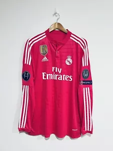 Real Madrid Jersey 2014-15 Away Long Sleeves Men’s Shirt No.7 Ronaldo Size XXL - Picture 1 of 11