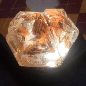 Raro Natural Esqueleto Crudo Cuarzo Cristal Tragaluz Cetro Puntos Decoración 33g - Imagen 1 de 17
