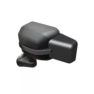 Rampage 8605 Pair of Black Manual Towing Mirror Extensions for 07-18 Wrangler JK - Picture 1 of 4