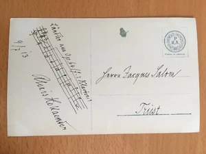 Autogrammkarte von Alexis Hollaender - Bild 1 von 1