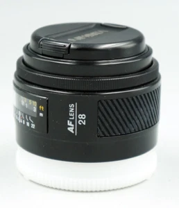 Minolta AF 28mm f/2.8 Wide Angle Lens Minolta / Sony A Mount w/ Caps #258 - Picture 1 of 3
