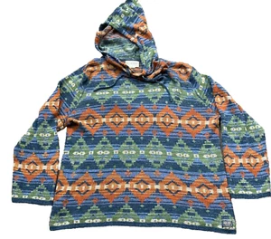 RALPH LAUREN Denim & Supply HOODIE KNIT AZTEC DESIGN XXL 2XL - Picture 1 of 8