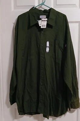 Camisa Carhartt Para Hombre 3XL Verde Calce Estándar Regular Manga Larga Nueva Con Etiquetas Envío Gratuito  Foto 1 de 4