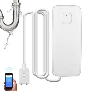 Smart Water Leakage Sensor Flood Overflow Detector Level Alarm - Foto 1 di 12