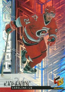 1999-00 UD HoloGrFX #10 SAMI CAPANEN - Carolina Hurricanes