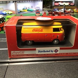 Motor City Classics 1962 VW Cargo Van 1/43 Scale DieCast Yellow/Red - Picture 1 of 10