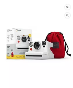 Polaroid Now Bundle with White Camera and Red Travel Pouch - Picture 1 of 6