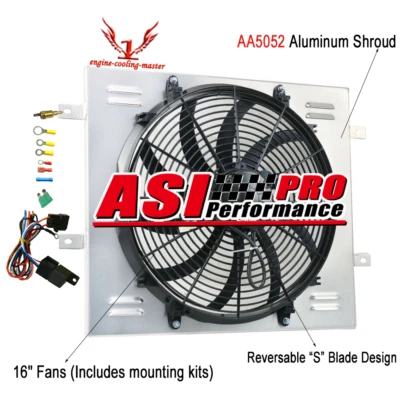 Electric Radiator Fan+Shroud Relay For 1987-2006 JEEP WRANGLER YJ TJ 2.4L-4.2L - Image 1 of 4
