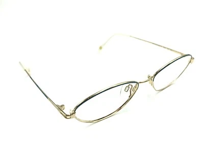 Monturas de gafas ESCHENBACH TITANflex 3692 30 oro turquesa ovaladas vintage 135 Foto 1 de 4