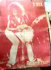 T-Rex Stunning 1971 UK Autumn Tour Double Sided Fold Out Promo Poster + Sounds!
