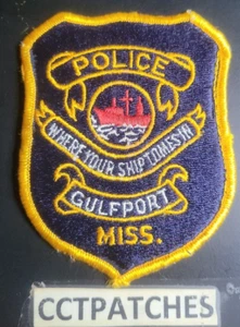 PATCH ÉPAULE DE POLICE GULFPORT, MISSISSIPPI MS - Photo 1/2