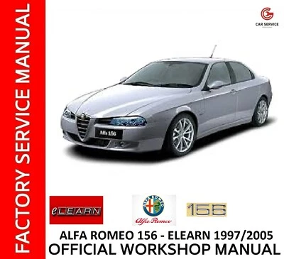 ALFA ROMEO 156 1997/2005 - ELEARN - WORKSHOP MANUAL - REPAIR - WIRING DIAGRAMS - Image 1 of 4