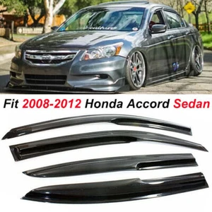 For 2008-2012 Honda Accord Side Window Visor Vent Shade Rain Guards Deflector - Bild 1 von 14