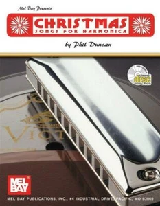 Christmas Songs for Harmonica by Mel Bay. Book and CD - Imagen 1 de 1