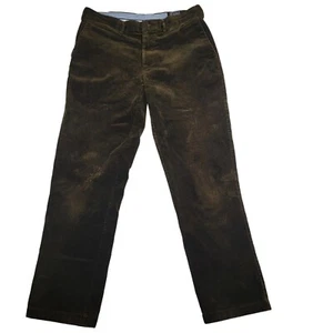 Pantalón Polo Ralph Lauren Calce Clásico Pana Para Hombre Talla 34 Marrón Oliva Preppy - Imagen 1 de 11