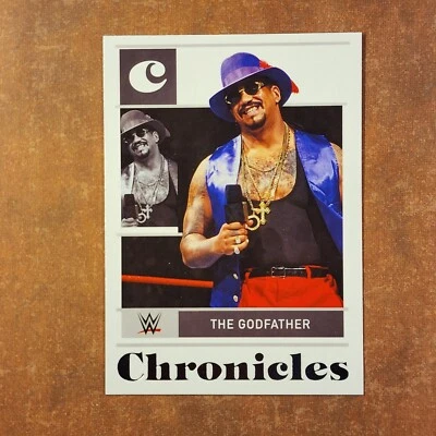2-12-30 PWE . 2022 wwe chronicles #90 the godfather - Image 1 of 2