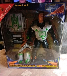 RARE VINTAGE 1997 COMMANDO EXTREME MAX STEEL KO FIGUR SUNCO NEW SEALED! - Bild 1 von 5