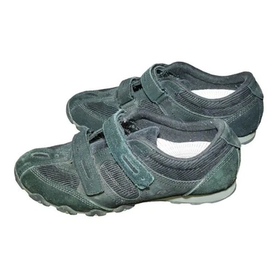 Easy Spirit Women's On Your Feet Athletic Sneaker Black/Charcoal Suede Size 8 - Image 1 of 4