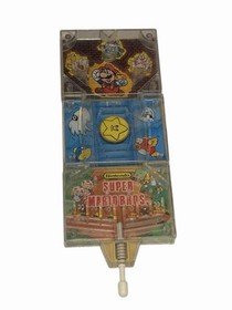 1988 1989 BBI NES Nintendo Super Mario Bros. Action Pinball Slide N Shoot Toy