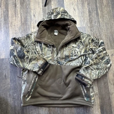 Drake Waterfowl 1/4 zip Pullover Coat Fleeced Lined  Size 2XL - Image 1 of 4