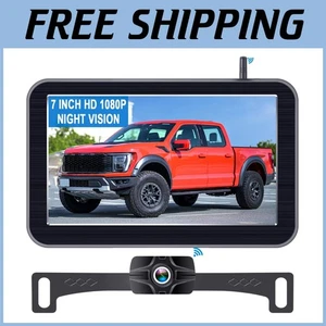 Telecamera di backup wireless 7 pollici per camion - 2 canali - Foto 1 di 11