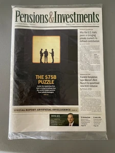 PENSIONS & INVESTMENTS MAGAZINE AUG 11 2025 THE 75B PUZZLE & AI - Imagen 1 de 2