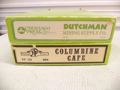 Durango Press Cafe + Mining Supply Building kit, (lot sb) - Image 1 of 3