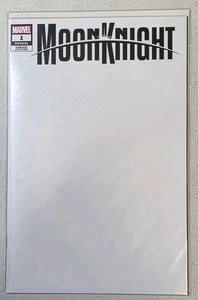 MOON KNIGHT ANUAL #1 CÓMICS DESCONOCIDOS VARIANTE EN BLANCO EXCLUSIVA 2022 - Imagen 1 de 1