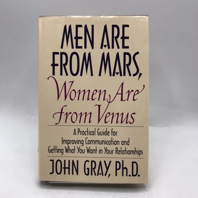 Men Are from Mars Women Are From Venus John Gray Psychology Marriage Self Help Foto 1 de 4