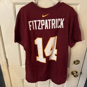 Men's XL Nike Ryan Fitzpatrick Washington Commanders T-Shirt - Picture 1 of 8