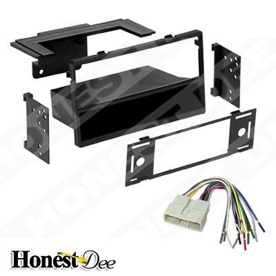 99-7892 Montaje estéreo de auto Single Din y cables para Honda, kit de tablero de instalación de radio Foto 1 de 1