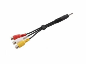 ADATTATORE AV CAVO BREAK-OUT PER LETTORE DVD PORTATILE SYLVANIA SDVD1332 13,3 POLLICI - Foto 1 di 1