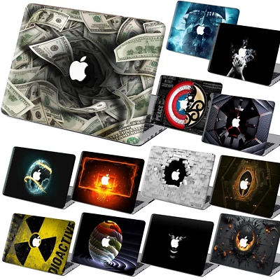 For 2024 New Macbook Pro Air M1 M2 M3 Matte Rubberized Hard Cut Out Case Cover - Image 1 of 4