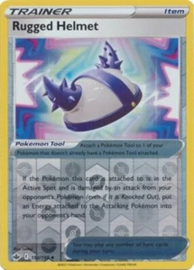 Rugged Helmet - 152/198 - Uncommon - Reverse Holo x1 - Lightly Played - SWSH Chi - Picture 1 of 1