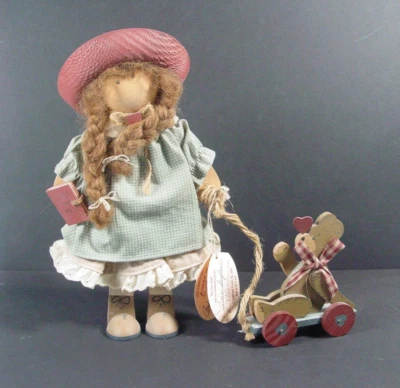 Ladie & Friends Lizzie High 娃娃 Heidi Bowman 1999 年车轮泰迪日记标签 — 第 1/4 张图片