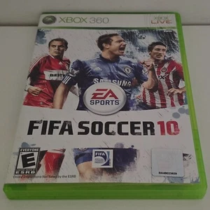 FIFA Soccer 10 (Microsoft Xbox 360, 2009) CIB komplett mit Handbuch - Bild 1 von 4