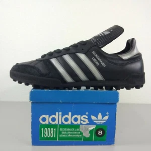 adidas 19081 Beckenbauer Libero US 8 UK 7 1987 Vintage Deadstock DS BRANDNEU IN VERPACKUNG selten OG - Bild 1 von 12
