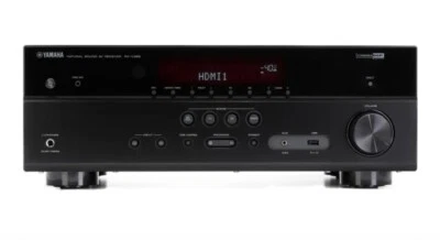 Yamaha RX-V385 5.1 Channel Home Theater Receiver with Bluetooth 100 Watts per Ch - Image 1 of 4