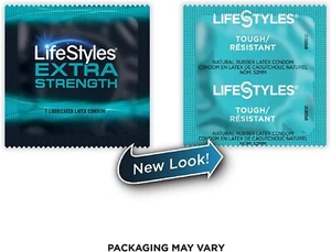 Condones de 101 quilates LifeStyles de resistencia extra (duro) - Imagen 1 de 3