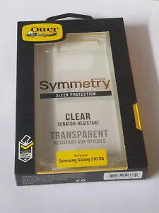 OtterBox Symmetry Sleek Protection Case Cover for Samsung Galaxy S10 5G - Clear - Picture 1 of 3