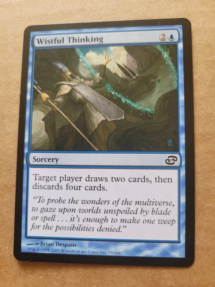 MTG Magic the Gathering Wistful Thinking (53/168) Planar Chaos LP BULK DISCOUNT - Image 1 of 1