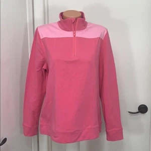 Talbots Womens large zip Athletic Performance Active Jacket pink - Picture 1 of 4