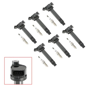 6x Ignition Coil +Spark Plug UF506 For Toyota Solara Sienna 2004-2008 A3 - Picture 1 of 16